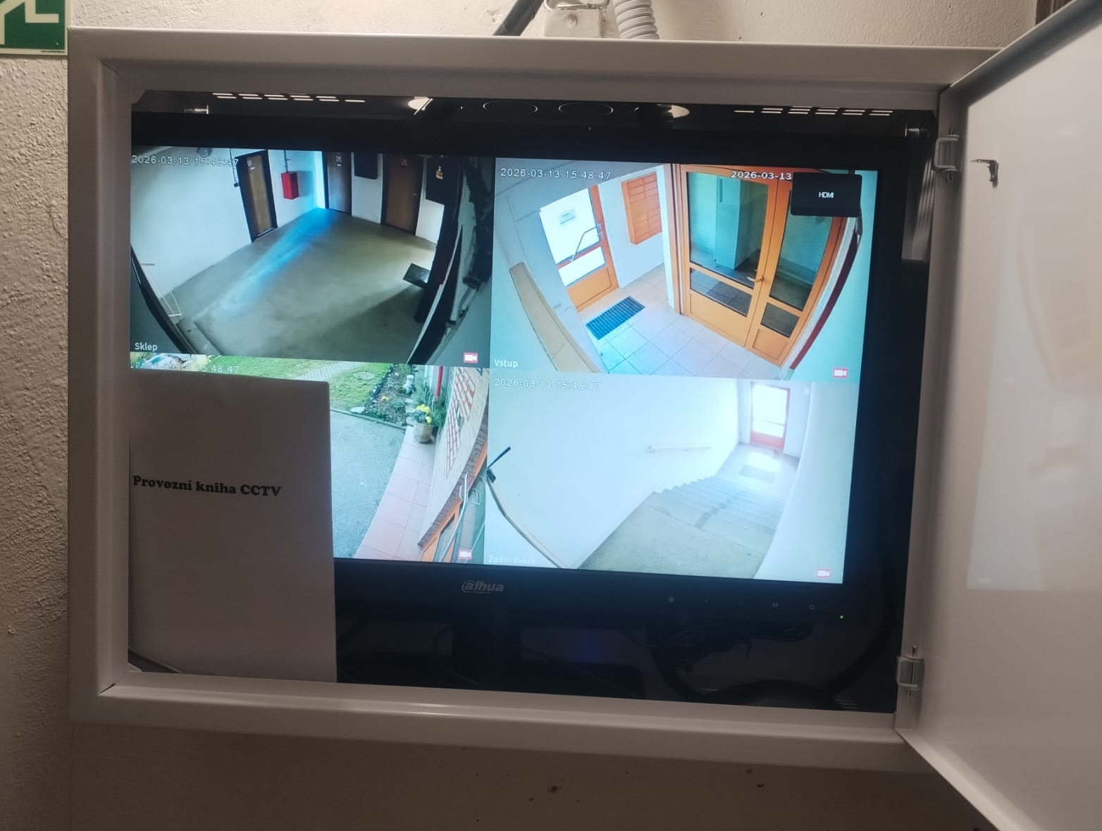 Instalace IP kamerového systému